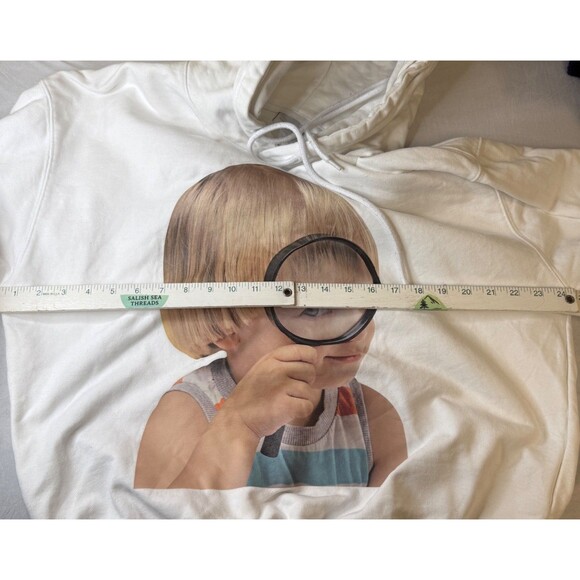 acme de la vie Unisex Adult Size 1 Large Hoodie Baby Face Korean Brand Hipster - Picture 6 of 12